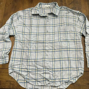 Z Supply Hawk plaid button up. Med. Great condition